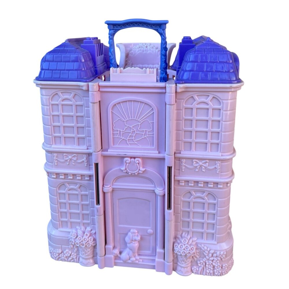 Fisher Price Sweet Treats Townhouse Dollhouse Mansion Dad Little Sister Bed - Picture 12 of 16